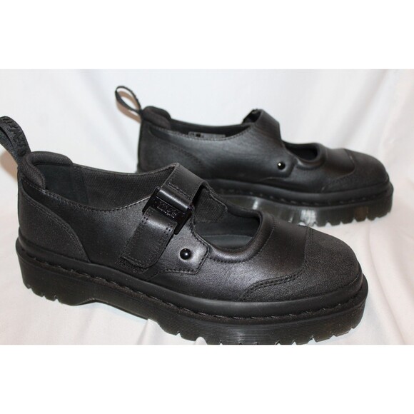 Dr. Martens Women's Indica II Bex Tech Mary Janes BLACK NIB SZ 11 - Picture 1 of 7